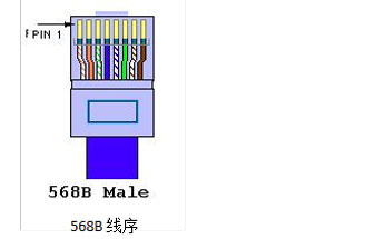 网线接口线序图