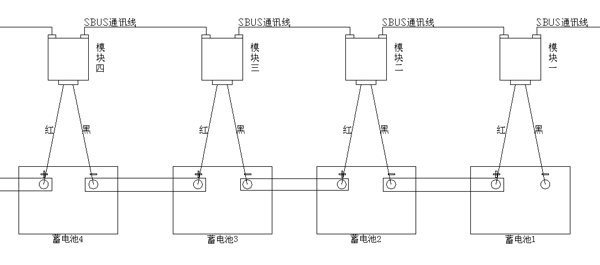 单体蓄电池监测模块